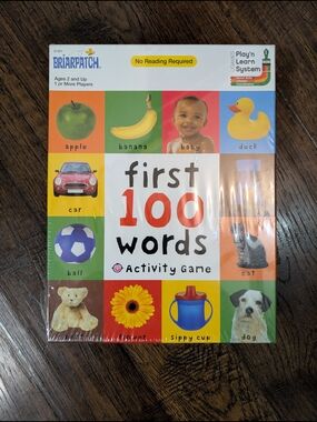 First 100 Words Activity Game - Colorful